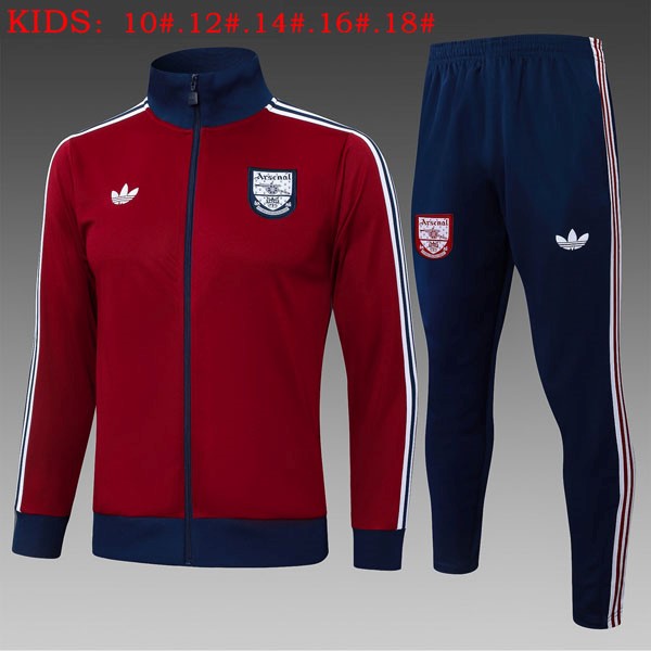 Ninos Chandal Arsenal 2025 2026 Rojo 6 Ninos Chandal Arsenal 2025 2026 Rojo 6